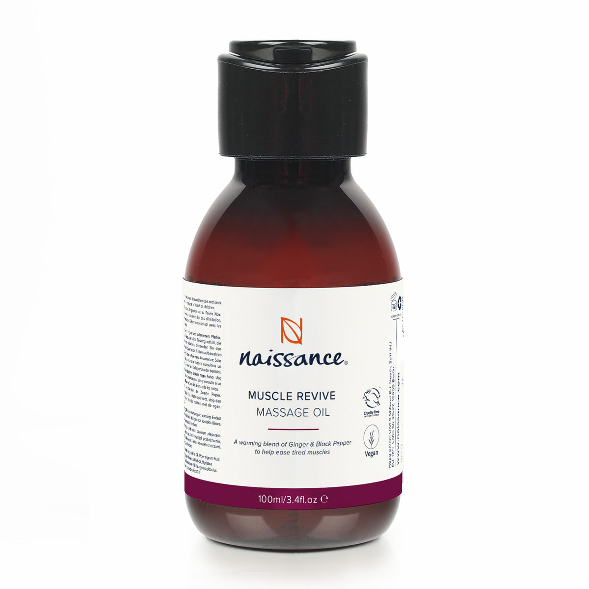 Muscle Revive Massage Oil | Naissance – Naissance UK