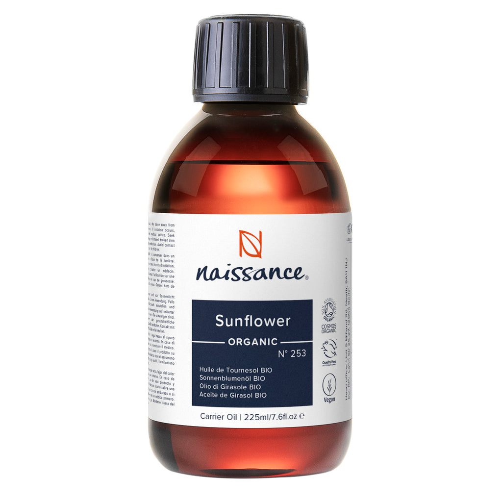 Organic Sunflower Carrier Oil | Naissance – Naissance UK