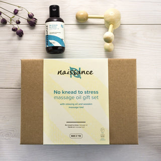 No Knead to Stress Massage Oil Gift Set