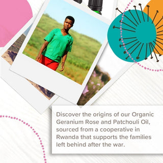 Organic Geranium Rose and Patchouli Origin Story