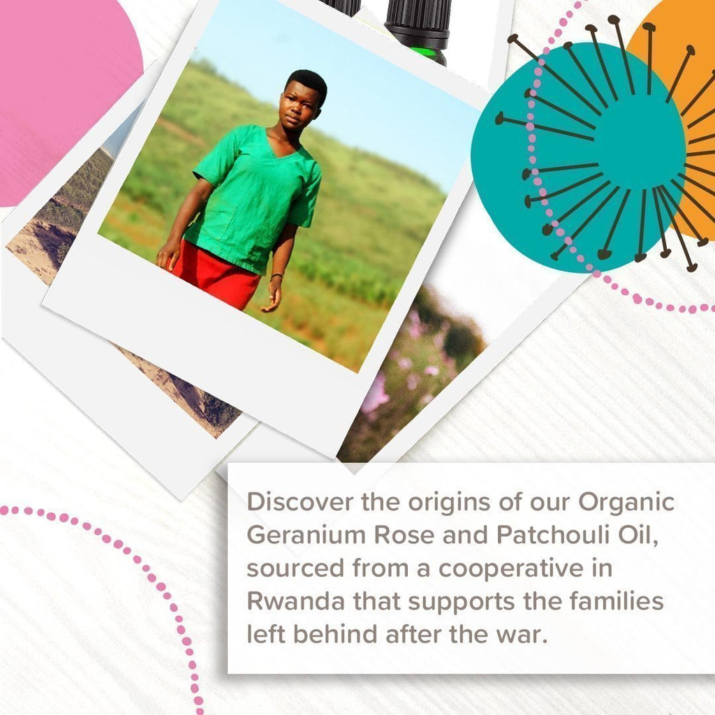 Organic Geranium Rose and Patchouli Origin Story