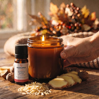 Nutmeg & Ginger Hand-Poured Soy Candle