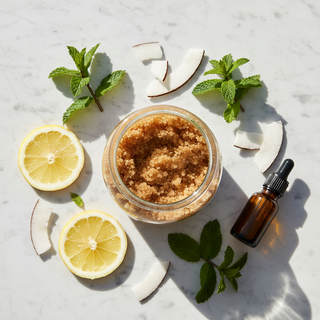 Energising Peppermint & Lemon Body Scrub