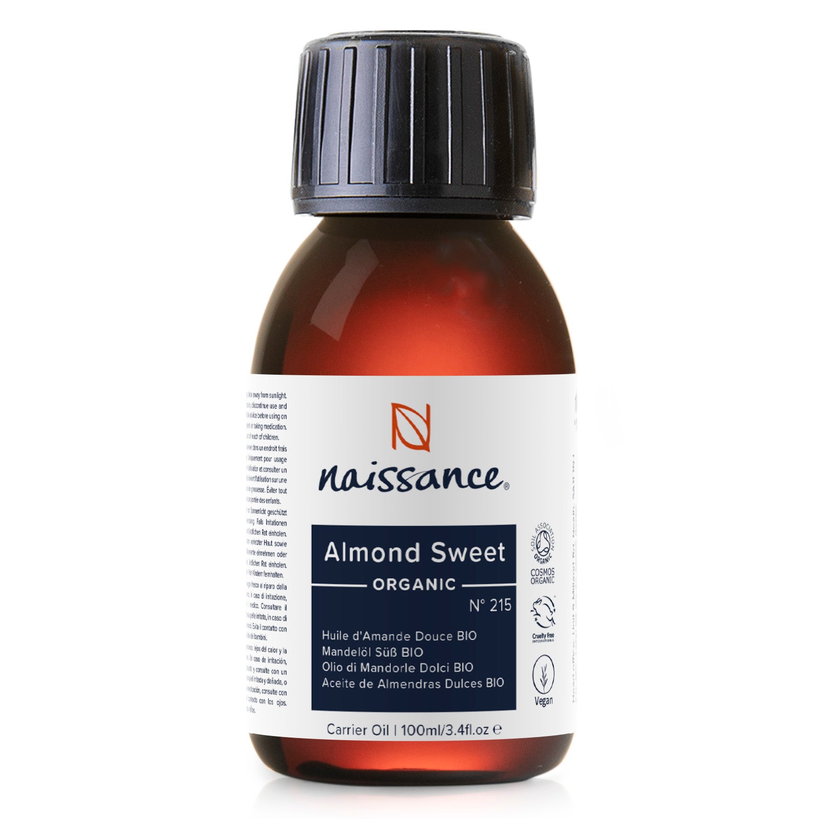 Naissance Sweet Almond Oil Organic
