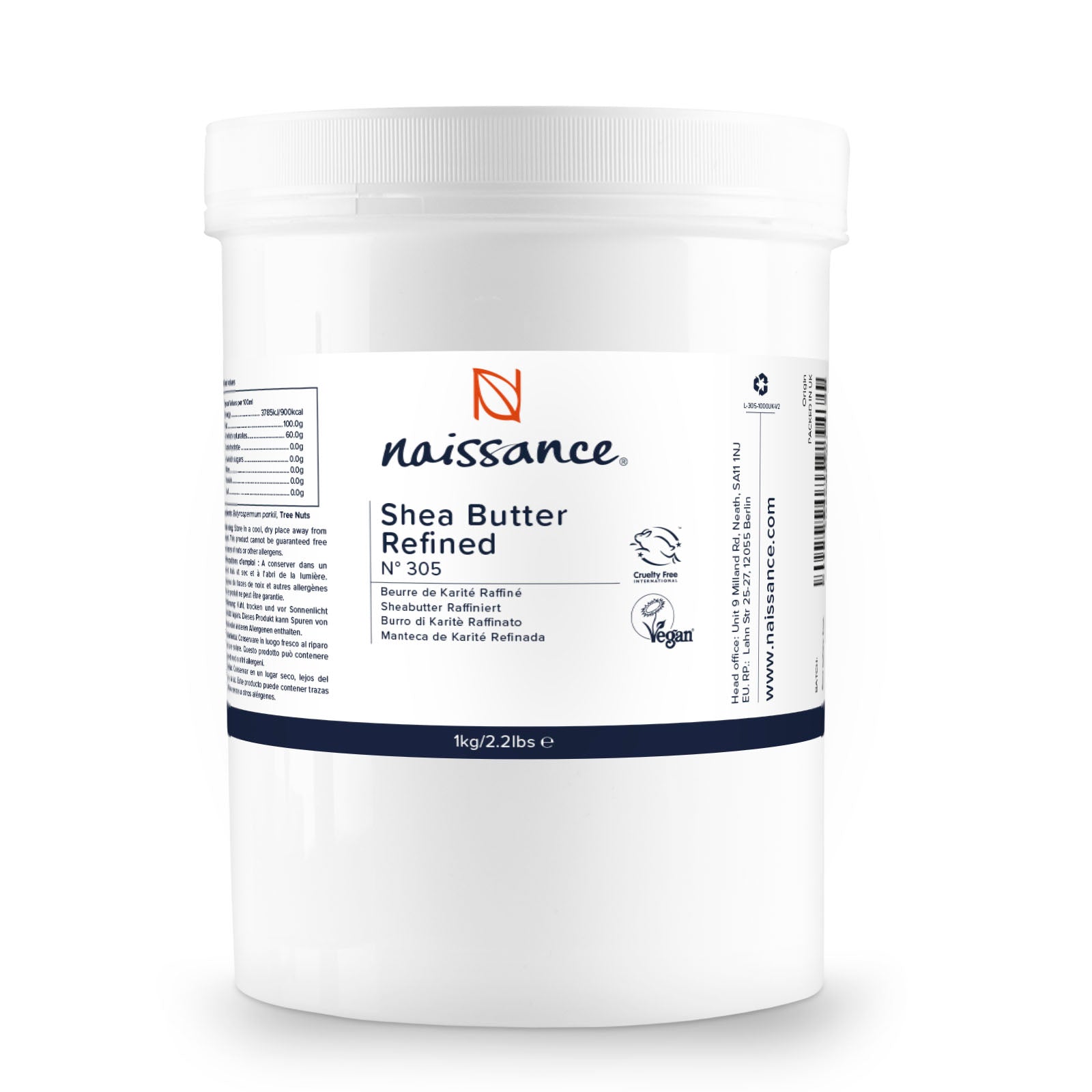 Refined Shea Butter (No. 305)