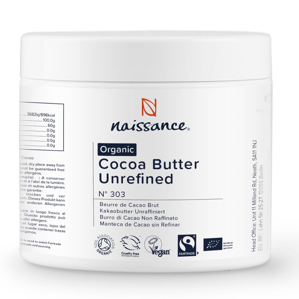 Cocoa Butter Unrefined Organic & Fairtrade (N° 303)