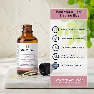 Pure Vitamin E Oil - Antioxidant Skin Shield