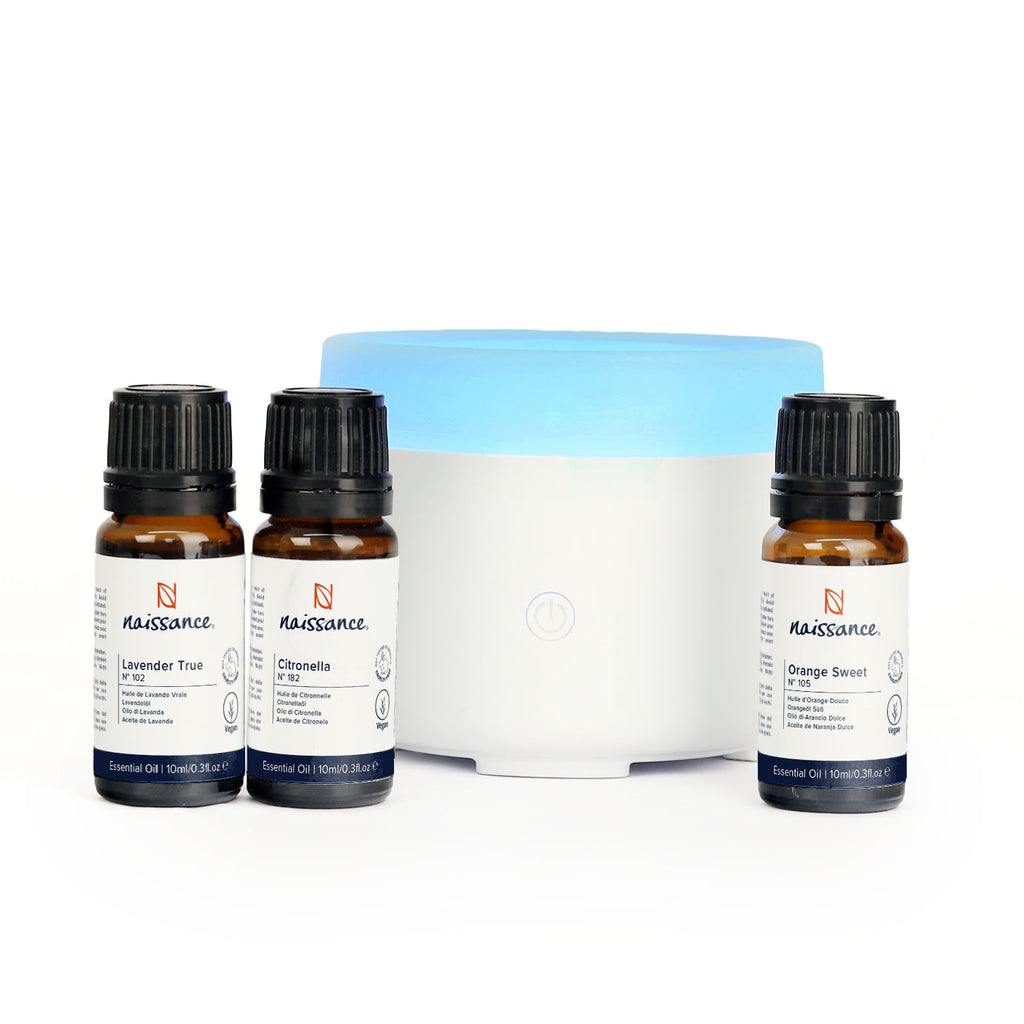 Travel Aromatherapy Diffuser Plus 3 Essential Oils