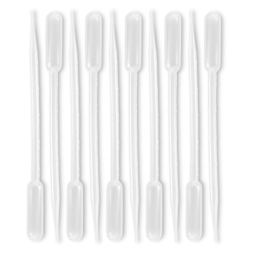 Clear Plastic Pipettes | Pack of 10