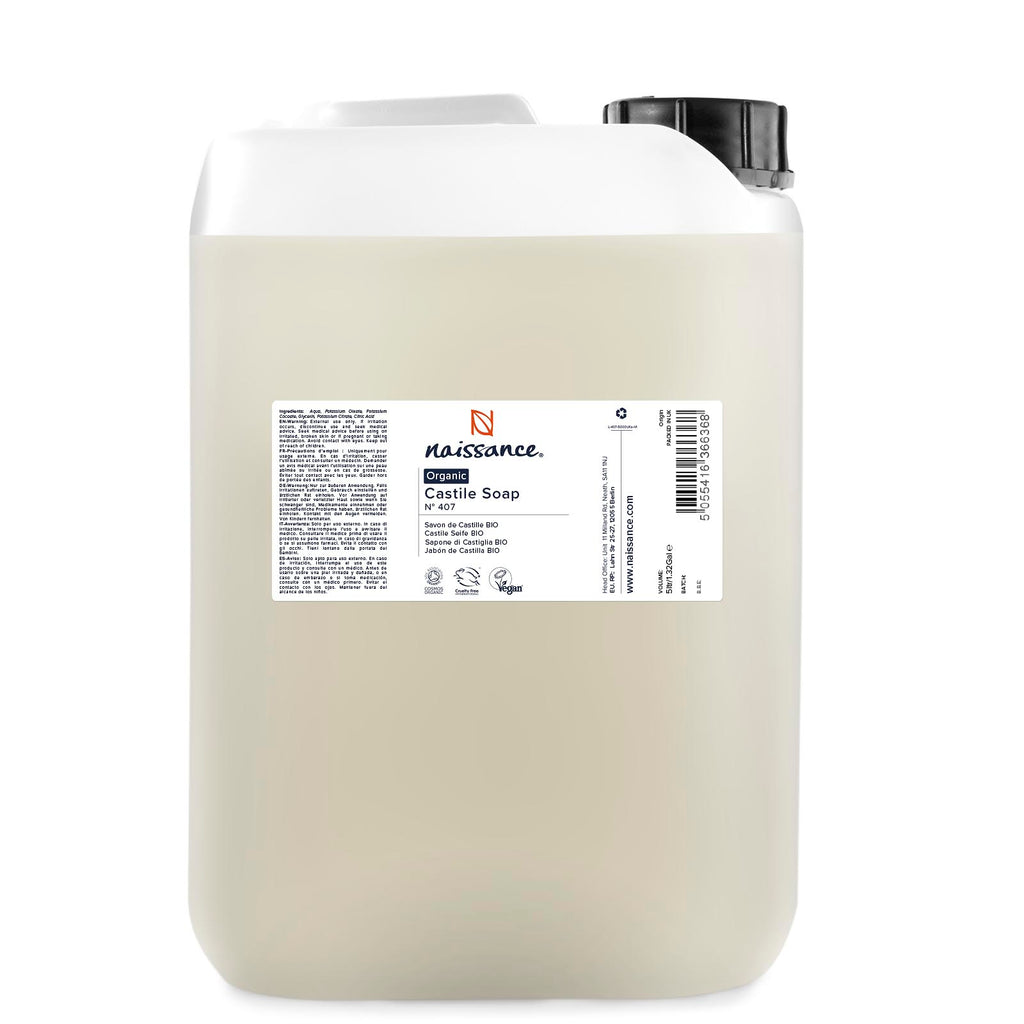 Castile Liquid Soap Organic Refill (5 Litre) (N° 407)