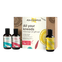 All your kneads massage oil giftset