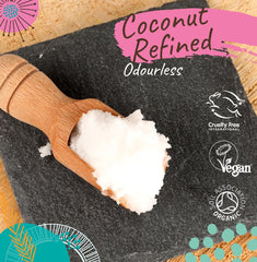 Coconut Refined Organic Oil (solid) Refill (5kg) (No. 227)