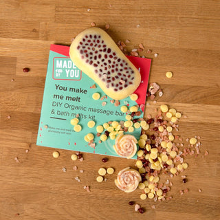 You Make Me Melt - DIY Organic Massage Bar and Bath Melts Kit