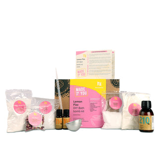 Lemon Fizz DIY Bath Bomb Kit